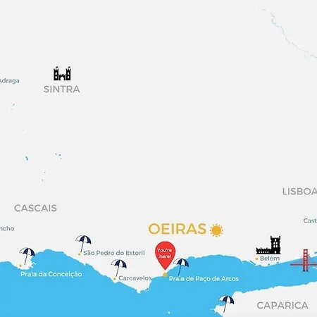 Oeiras Spacious And Coastal Flat * Paco de Arcos